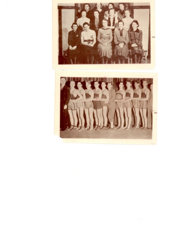 1938 - Girls club - top
1932 - Boys Basketball 