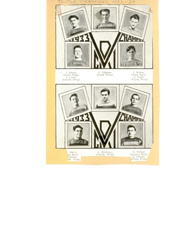 1933-34 Triple Champions 