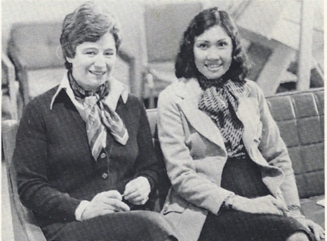 ACTA 1978 - Yearbook advisors, Mrs. Elliott and Mrs. Quek