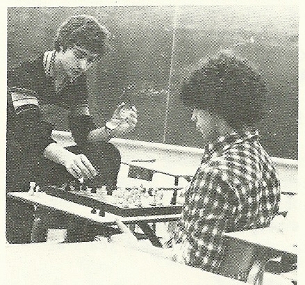 Alberto Barone and Renato Alessandrini (Chess club).
