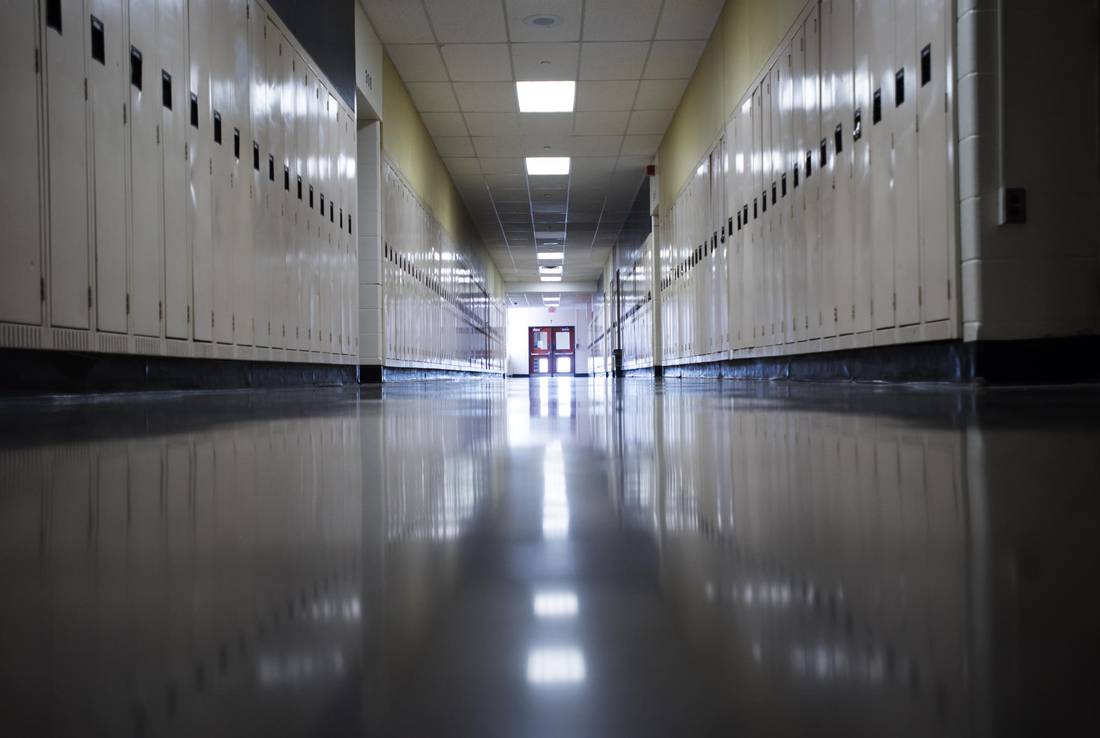 The hallowed halls of Vaughan Road Academy will soon be empty for good.
Photo Fred Lum/The Globe and Mail