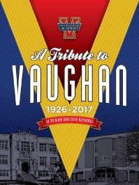 Front cover of Vaughan Tribute magazine